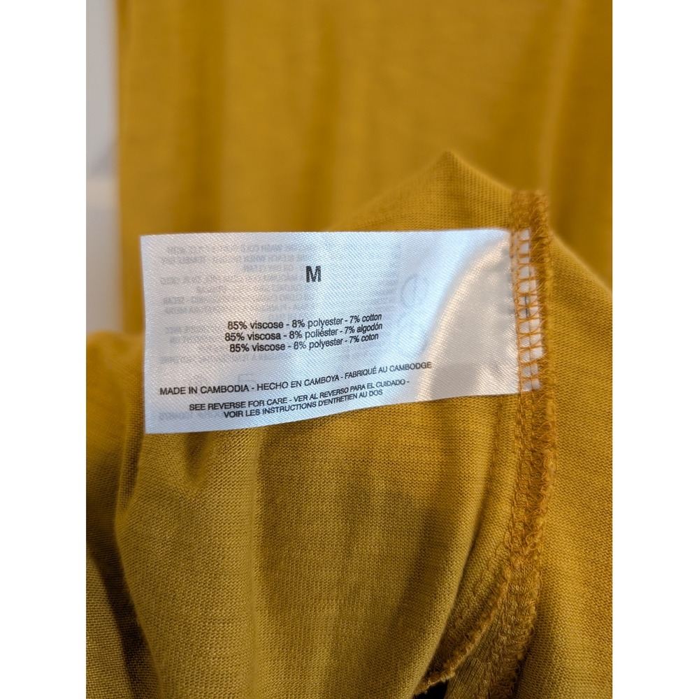 Jessica Simpson mustard yellow t-shirt dress - Picture 4 of 4